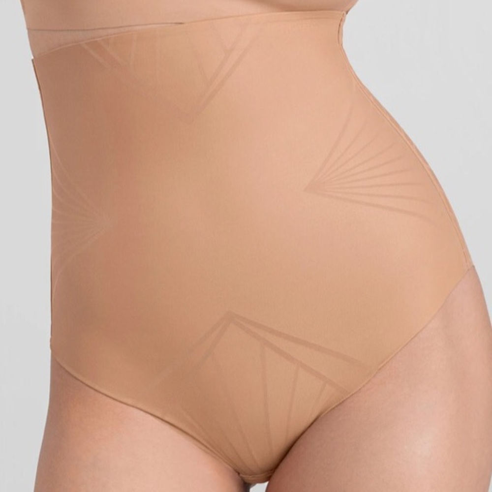 NWT $79 Honeylove XS ShadowSculpt High-Waist Brief Shapewear Silicone Smooth